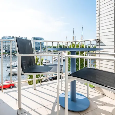 View Of The Yacht Port Apartament *