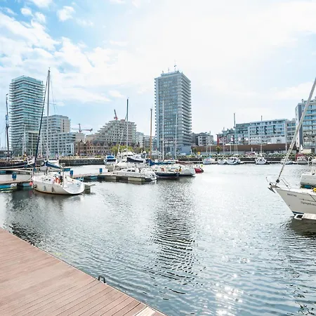 View Of The Yacht Port Oostende